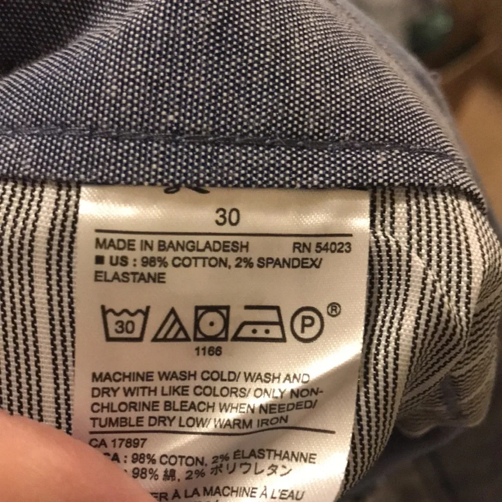 NWT Banana Republic Stretch Emerson Shorts